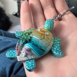 Tropical Turtle Keychain from Punta Cana